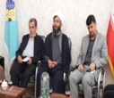نشست مدیرکل با امام جمعه و فرماندار شهرستان فلارد
