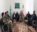 نشست مدیرکل با امام جمعه و فرماندار شهرستان فلارد