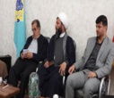 نشست مدیرکل با امام جمعه و فرماندار شهرستان فلارد