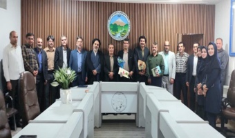 آئین تکریم و معارفه سرپرست جدید در اداره منابع طبیعی و آبخیزداری شهرستان شهرکرد