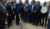 طرح آبخیزداری روستای صالح کوتاه از اعتبارات صندوق توسعه ملی در دهستان موگویی کلنگ زنی شد