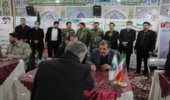 برپایی میز خدمت در نماز جمعه ۲۱ بهمن