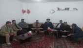 عیادت و دلجویی  از مامور منابع طبیعی