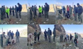 پویش کاشت نهال به یاد پدر در شهرستان لردگان