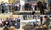 کاشت نهال به مناسبت دهه فجر 