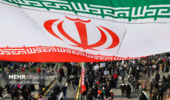 حضور حماسی در راهپیمایی 22 بهمن