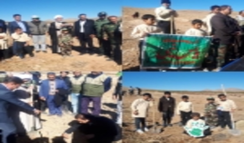  یک هزار و 500 اصله نهال در شهرستان سامان غرس گردید