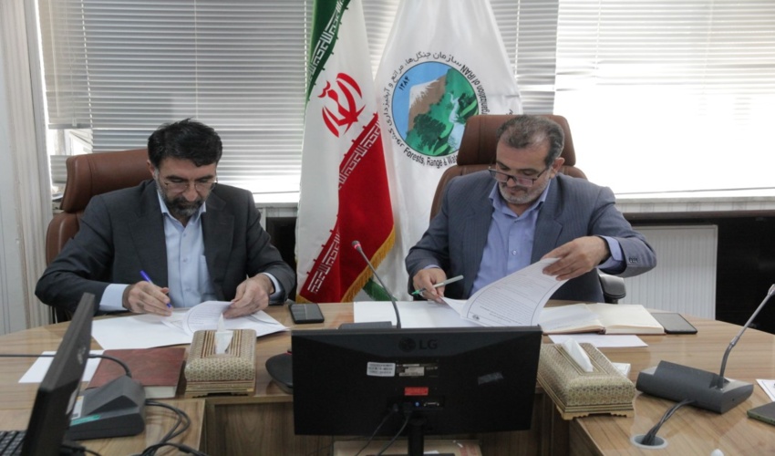 تبادل تفاهم نامه تقویت همکاری مشترک اداره کل منابع طبیعی و آموزش و پرورش+ تصاویر