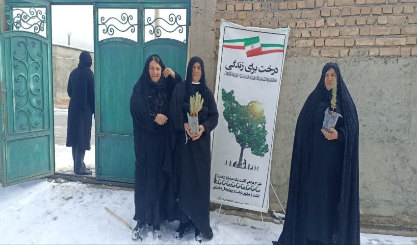 پویش نهال کاری و بذرکاری فاطمی (در سایه مادر) به مناسبت روز مادر