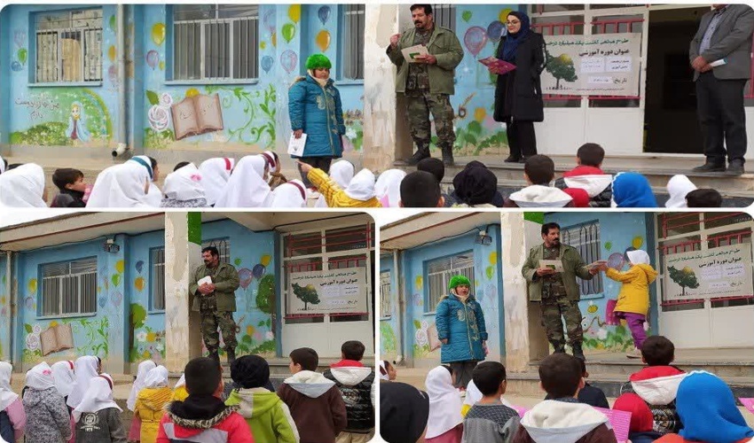 برگزاری برنامه آموزشی همیاران طبیعت دانش‌آموزی شهرستان اردل