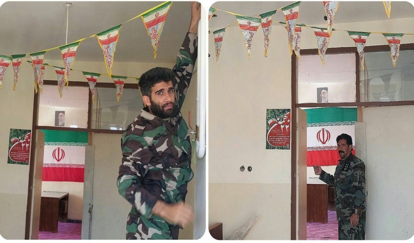  آذین بندی سرجنگلبانی دیناران ولیرابی