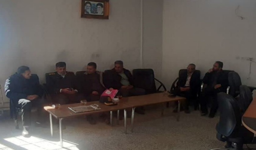 نشست تعاملی با فرمانده فراجا شهرستان فارسان 
