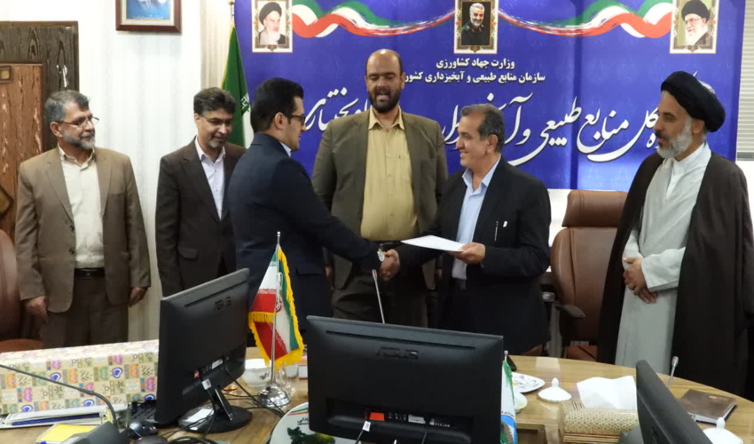 معرفی سرپرست جدید حراست اداره کل منابع طبیعی و آبخیزداری استان