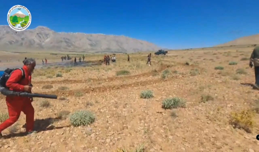 مانور عملیاتی کنترل آتش در عرصه‌های منابع طبیعی